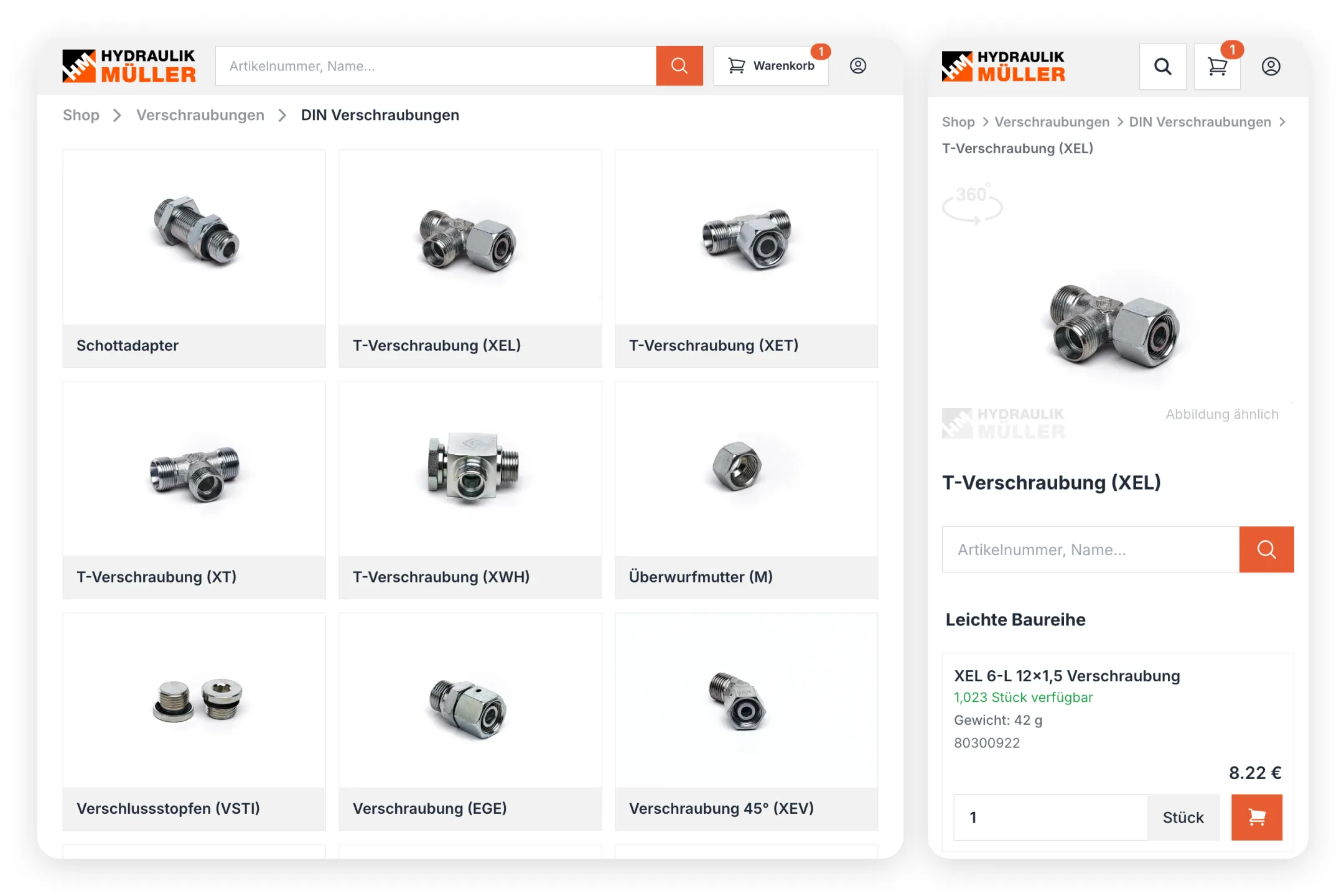 Image of Online-Shop mit ERP-Integration